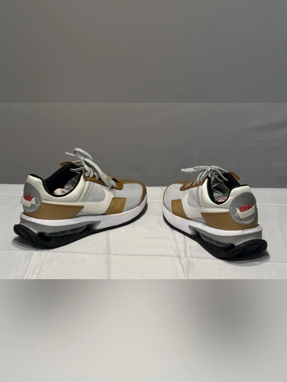 Gold/White Colorway Nike Women's Air Max Pre-Day SE sneakers Size 9.5